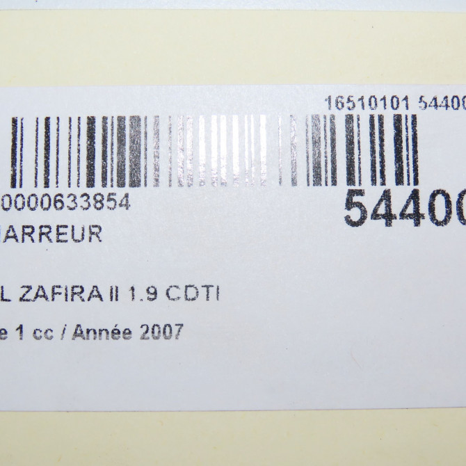 Démarreur occasion OPEL ZAFIRA II Phase 1 07-2005->12-2007 1.9 CDTI 120ch 55585237 7
