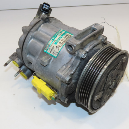 Compresseur air conditionne occasion PEUGEOT 407 Phase 1 04-2004->07-2008 2.0 HDI 136ch 9800840380