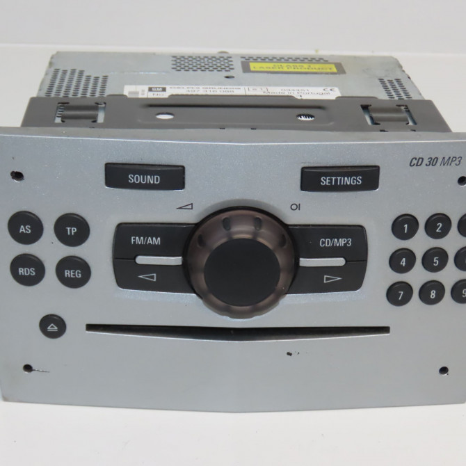 Autoradio occasion OPEL CORSA IV Phase 1 09-2006->12-2010 1.2 TWINPORT 80ch 13254187 1