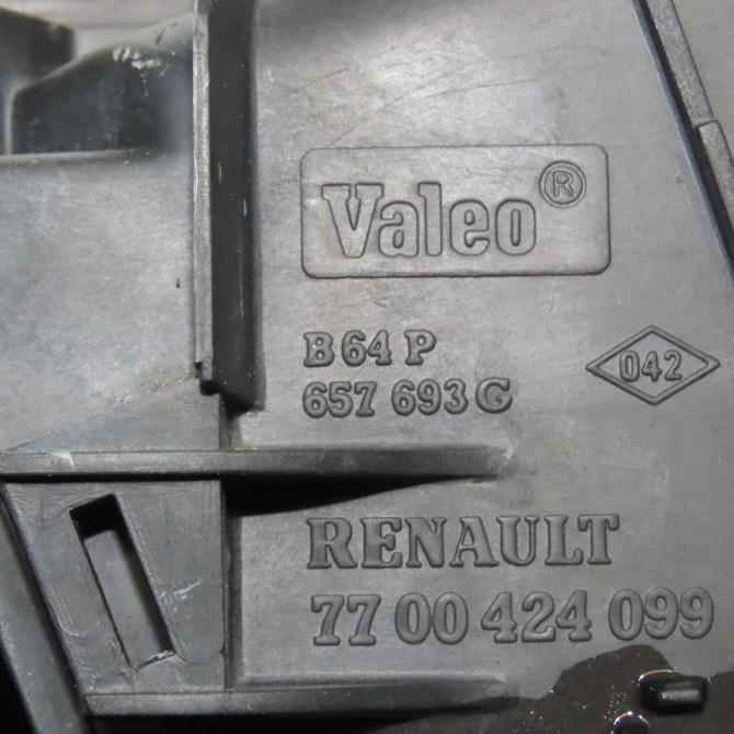 Ventilateur de chauffage occasion RENAULT MEGANE I Phase 2 03-1999->06-2003 1.4i 16v 7701040540 5