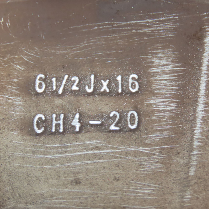 Jante aluminium occasion PEUGEOT 2008 Phase 1 01-2013->... 1.2i PURETECH 110ch 96783981AS 5