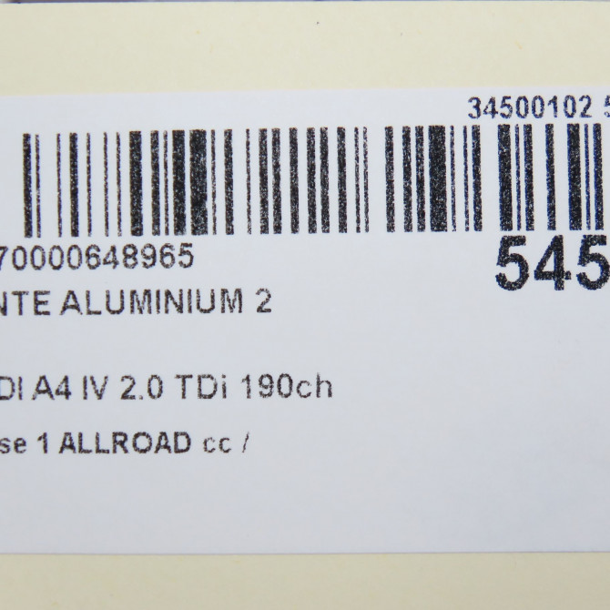 Jante aluminium occasion  8W0601025C 8