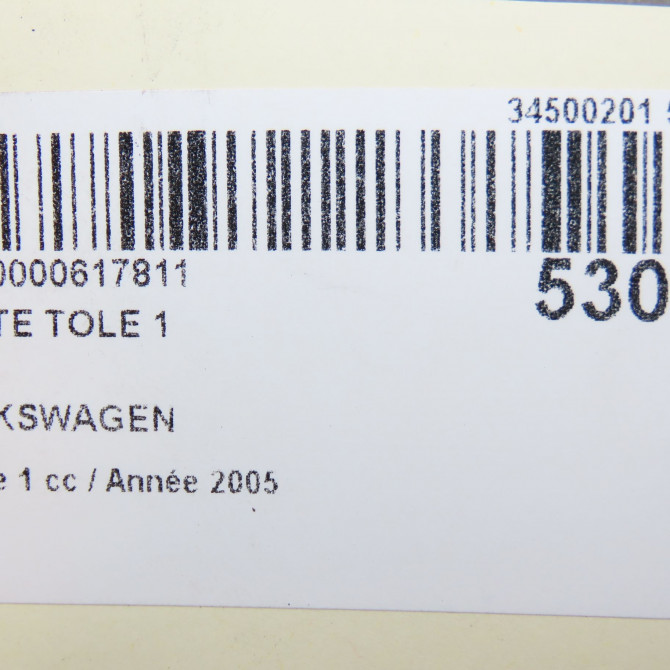 Jante tole occasion  7LA601027B1OR 6