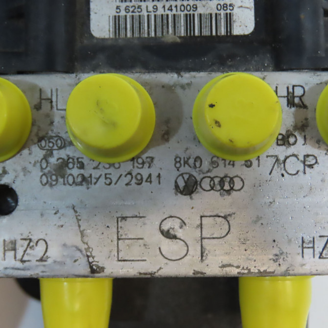 Unité hydraulique ABS occasion AUDI A4 III Phase 1 01-2008->10-2011 2.0 TDI 120ch 8K0614517FM 6