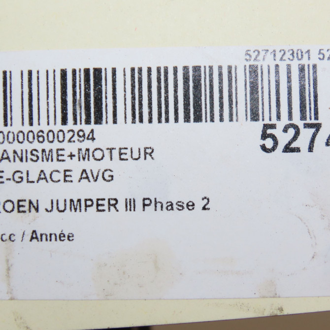 Mecanisme+moteur leve-glace avg occasion CITROEN JUMPER III Phase 2 06-2014->... 1682180480 7