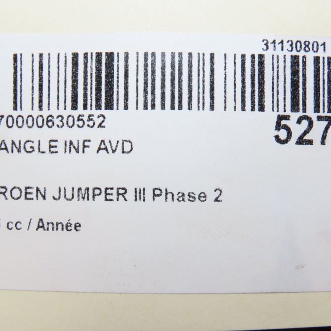 Triangle inf avd occasion CITROEN JUMPER III Phase 2 06-2014->... 1695173380 6