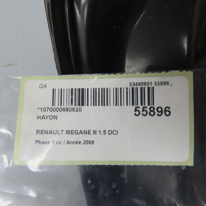 Hayon occasion RENAULT MEGANE III Phase 1 11-2008->01-2012 1.5 DCI 105ch 901004981R 3