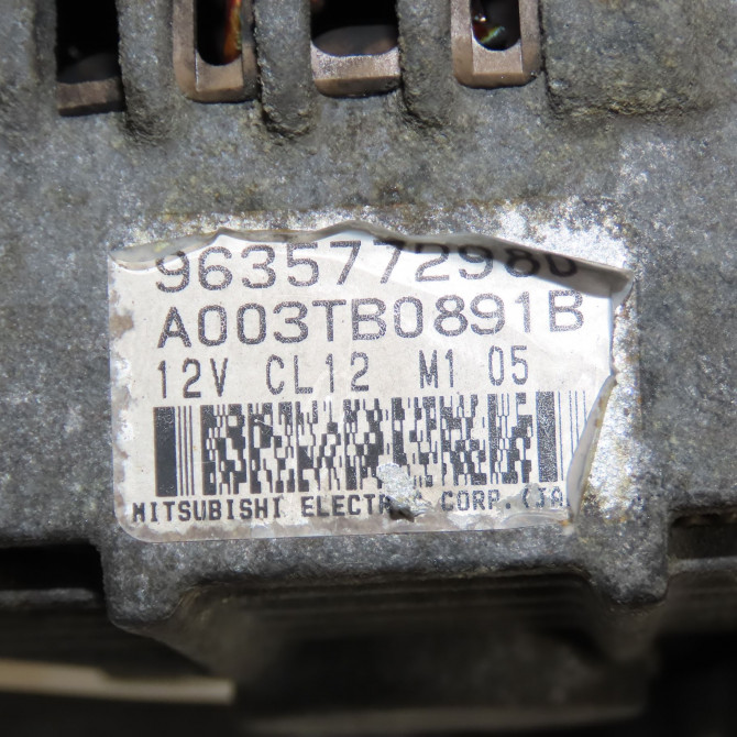 Alternateur occasion PEUGEOT EXPERT I Phase 1 10-1995->12-2003 2.0 HDI 95ch 57052D 5