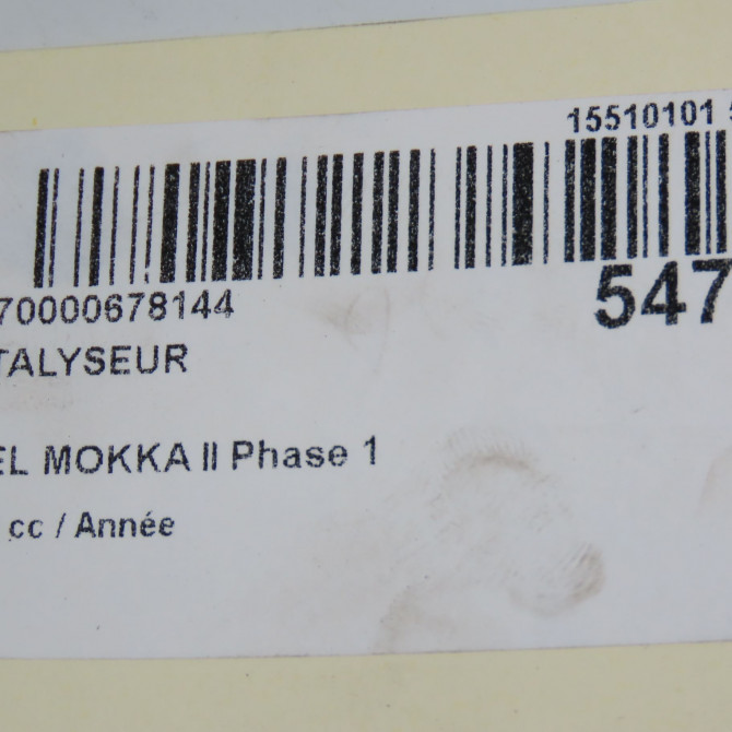 Catalyseur occasion OPEL 5