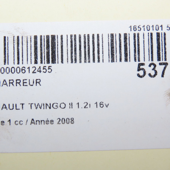 Démarreur occasion RENAULT TWINGO II Phase 1 06-2007->11-2011 1.2i 16v 75ch 8200369521 7