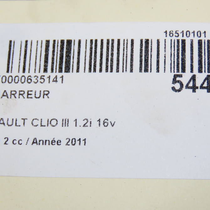 Démarreur occasion RENAULT CLIO III Phase 2 03-2009->12-2014 1.2i 16v 75ch 8200369521 6