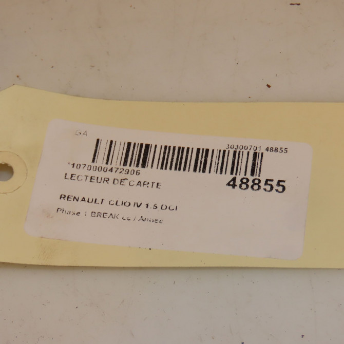 Lecteur de carte occasion  285901934R 4