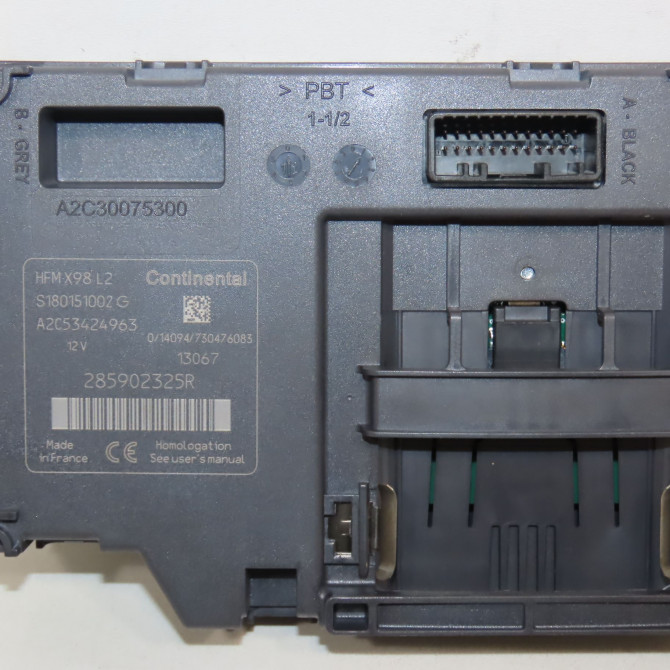 Lecteur de carte occasion RENAULT CLIO IV Phase 1 07-2012->... 1.5 DCI 90ch 285901934R 2