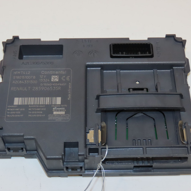 Lecteur de carte occasion RENAULT CAPTUR Phase 1 02-2013->... 0.9 90 ch 285901934R 1