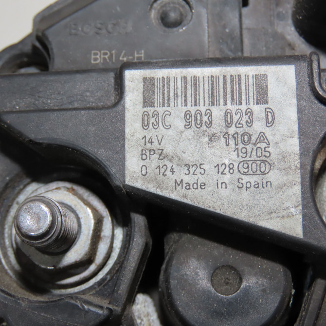 Alternateur occasion VOLKSWAGEN GOLF V 3C903023B 7