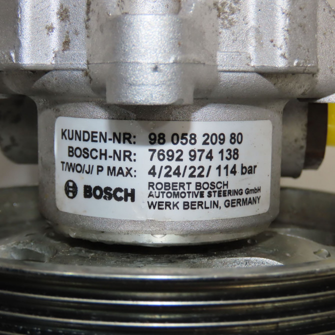 Pompe direction assistee occasion PEUGEOT BOXER III phase 2 06-2014->... 9805820980 6