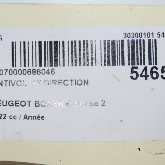 Antivol de direction occasion PEUGEOT BOXER III phase 2 06-2014->... 1686230780 6
