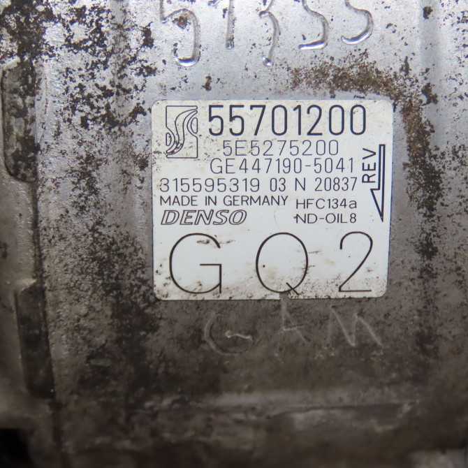 Compresseur air conditionne occasion OPEL CORSA IV Phase 2 01-2011->03-2015 1.2i 85ch 39006353 6