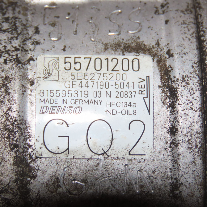 Compresseur air conditionne occasion OPEL CORSA IV Phase 2 01-2011->03-2015 1.2i 85ch 39006353 7