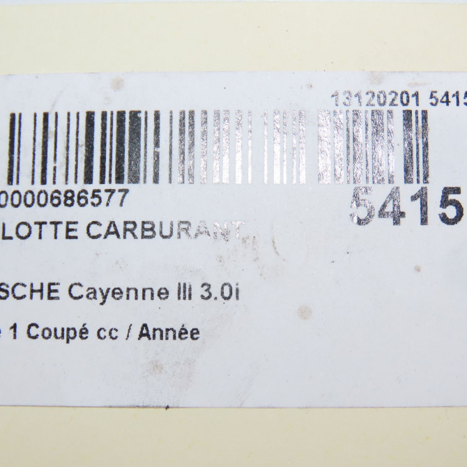 Goulotte carburant occasion  PAB201135A 7