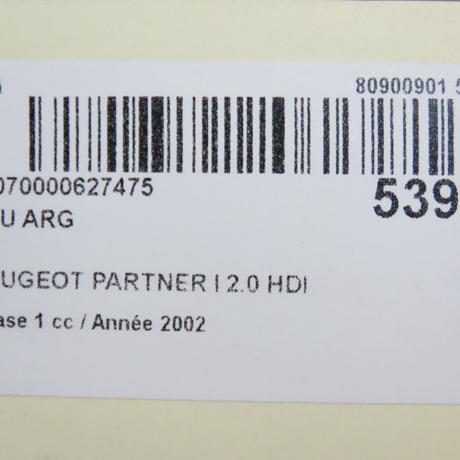 Feu arrière gauche occasion PEUGEOT PARTNER I Phase 1 01-1997->12-2002 2.0 HDI 6350EE 6