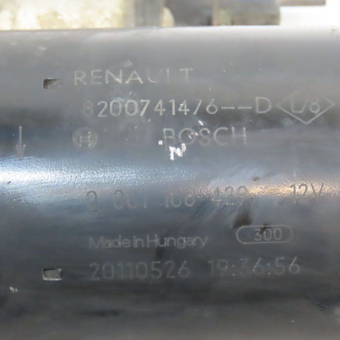 Démarreur occasion RENAULT MEGANE III Phase 1 11-2008->01-2012 1.9 DCI 130ch 8200741476 5