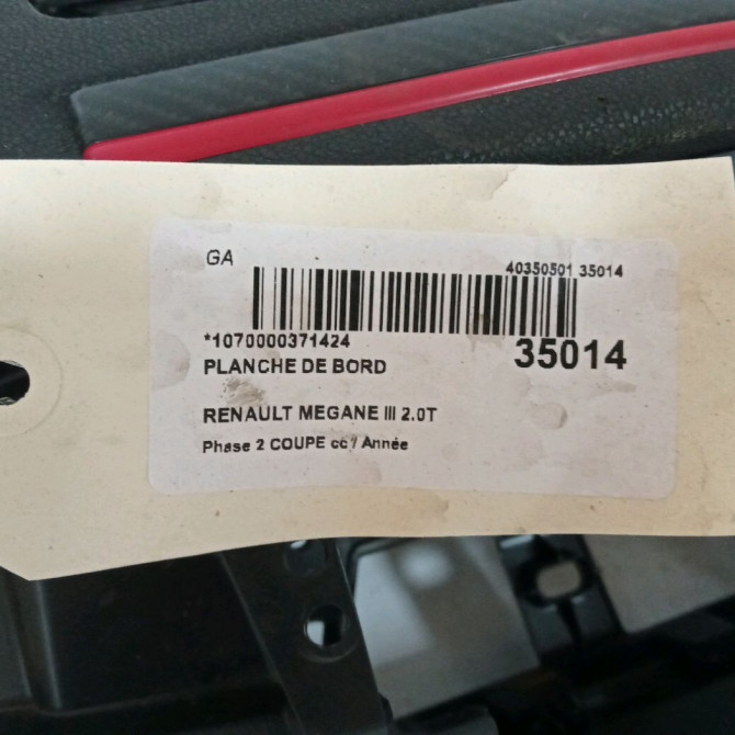 Planche de bord occasion  681000021R 2