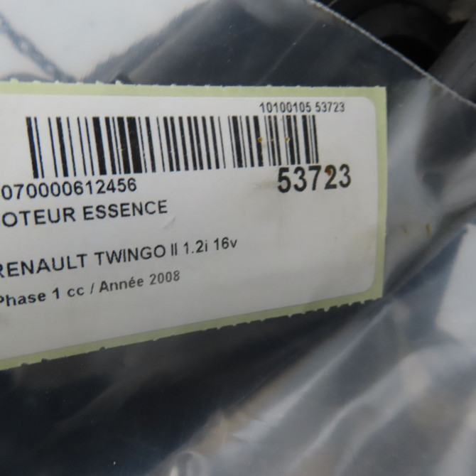 Moteur essence occasion RENAULT TWINGO II Phase 1 06-2007->11-2011 1.2i 16v 75ch 7701067571 6