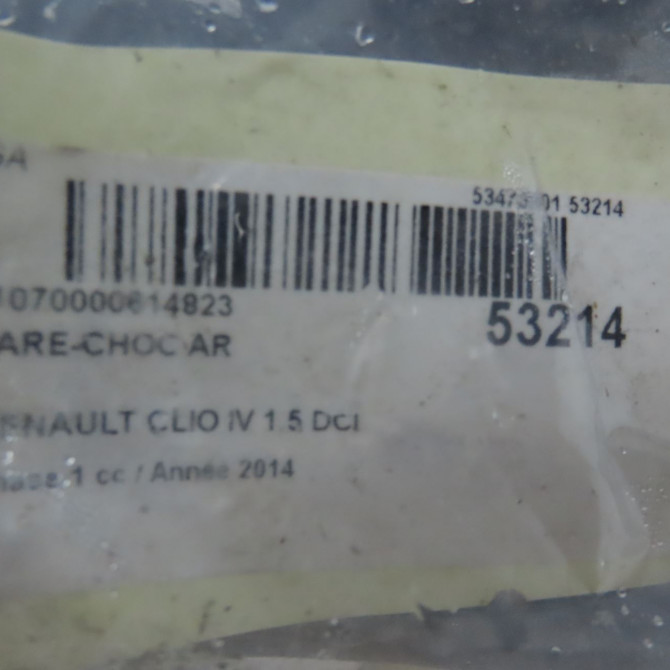 Pare-choc arrière occasion RENAULT CLIO IV Phase 1 07-2012->... 1.5 DCI 90ch 850222801R 7