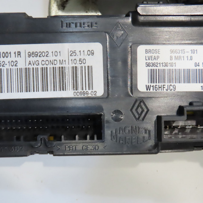 Mecanisme+moteur leve-glace avg occasion RENAULT SCENIC III Phase 1 04-2009->11-2011 1.5 DCI 105ch 807212569R 4