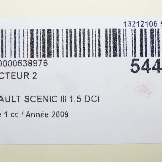 occasion RENAULT SCENIC III Phase 1 04-2009->11-2011 1.5 DCI 105ch 166009445R 6