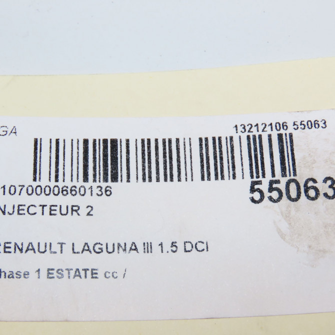 occasion RENAULT LAGUNA III Phase 1 ESTATE 10-2007->10-2010 1.5 DCI 110ch 166009445R 5