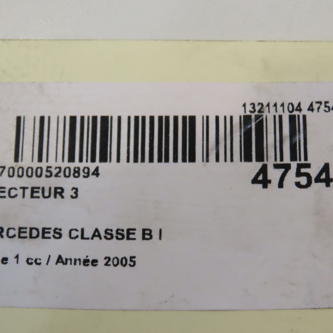 occasion MERCEDES CLASSE B I Phase 1 06-2005->04-2008 B200CDI 140ch 5