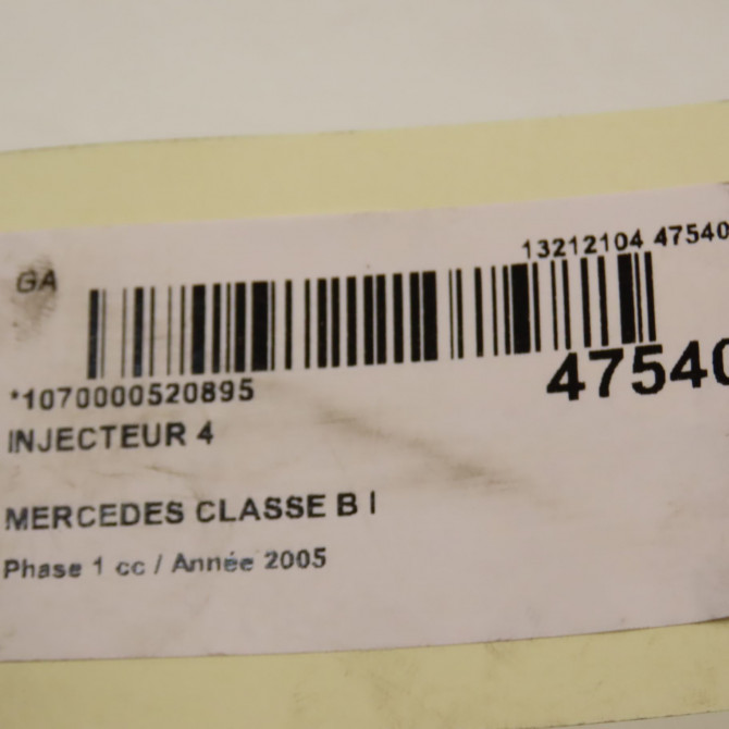 occasion MERCEDES CLASSE B I Phase 1 06-2005->04-2008 B200CDI 140ch 5