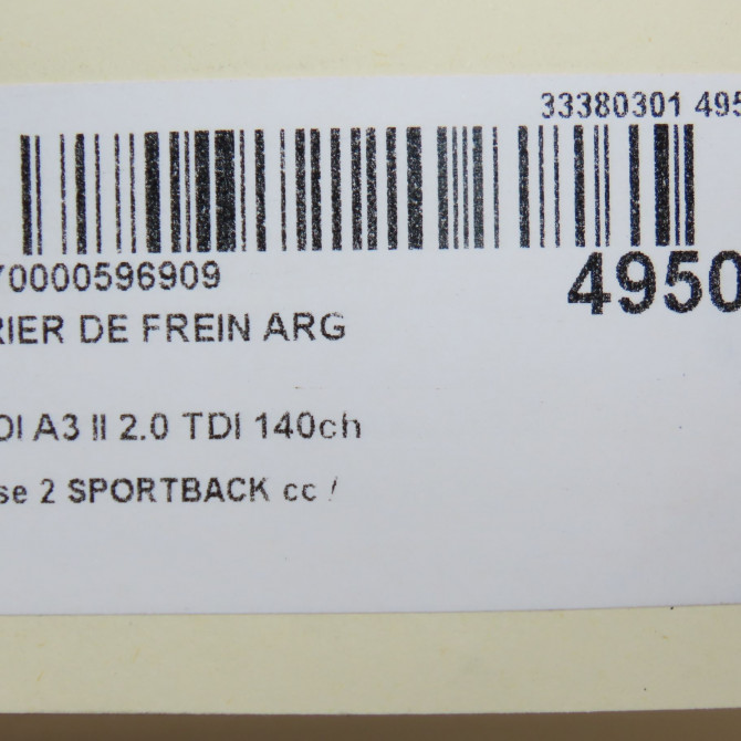 Etrier de frein arrière gauche occasion  1K0615423J 6