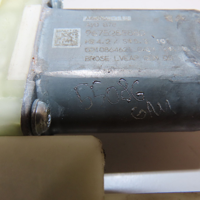 Mecanisme + moteur lève-glace avant droit occasion CITROEN C4 GRAND PICASSO II Phase 1 04-2013->... 2.0 BlueHDI 150ch 9826076280 5