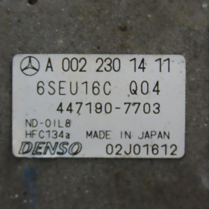 Compresseur air conditionne occasion MERCEDES CLASSE A II Phase 1 12-2004->04-2008 A 180 CDI 22304811 5