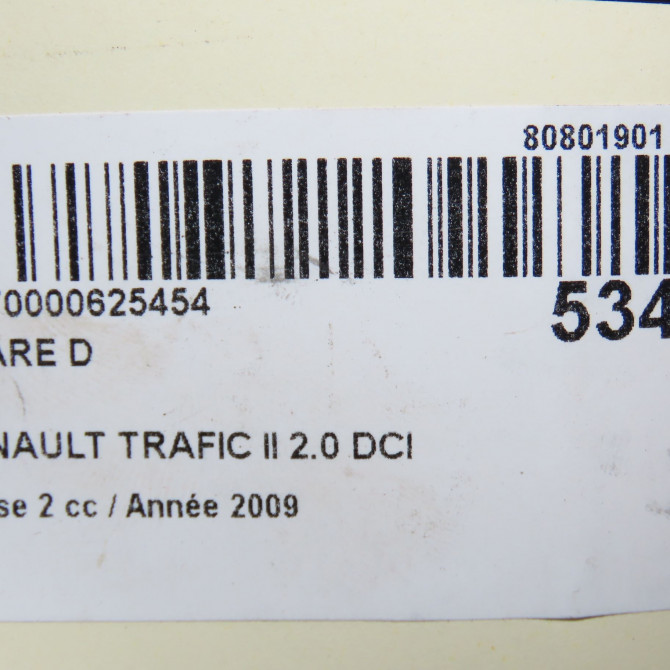 Phare droit occasion RENAULT TRAFIC II Phase 2 08-2006->... 2.0 DCI 16v 115ch 8200701356 7