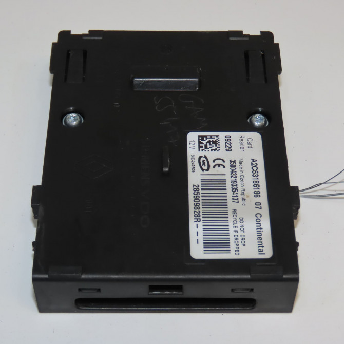 Lecteur de carte occasion RENAULT SCENIC III Phase 1 04-2009->11-2011 1.9 DCI 130ch 285909828R 2