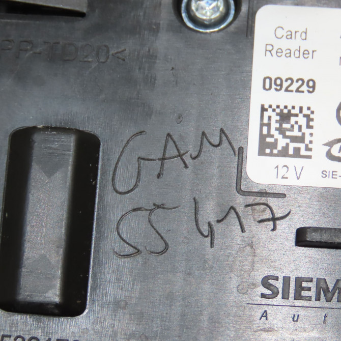 Lecteur de carte occasion RENAULT SCENIC III Phase 1 04-2009->11-2011 1.9 DCI 130ch 285909828R 5