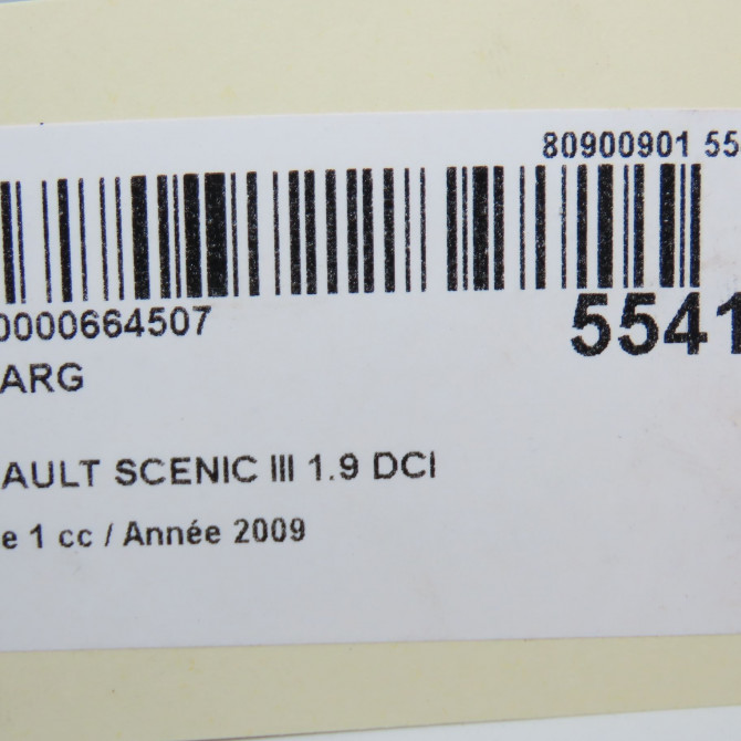 Feu arrière gauche occasion RENAULT SCENIC III Phase 1 04-2009->11-2011 1.9 DCI 130ch 265550014R 5