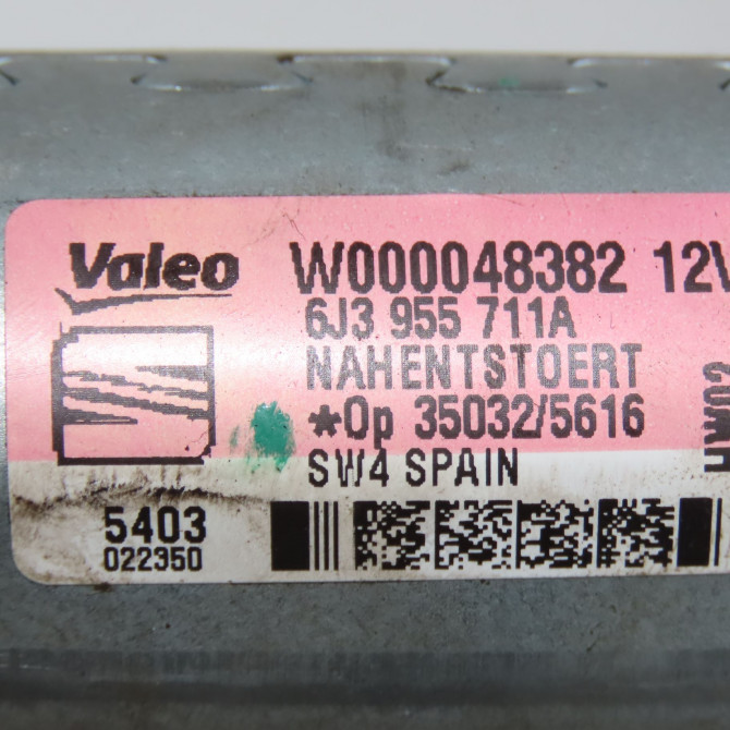 Moteur essuie-glace arrière occasion SEAT IBIZA IV IBIZA IV Phase 2 2012-02-01->2016-03-31 1.6 TDI 90ch 6J3955711A 4