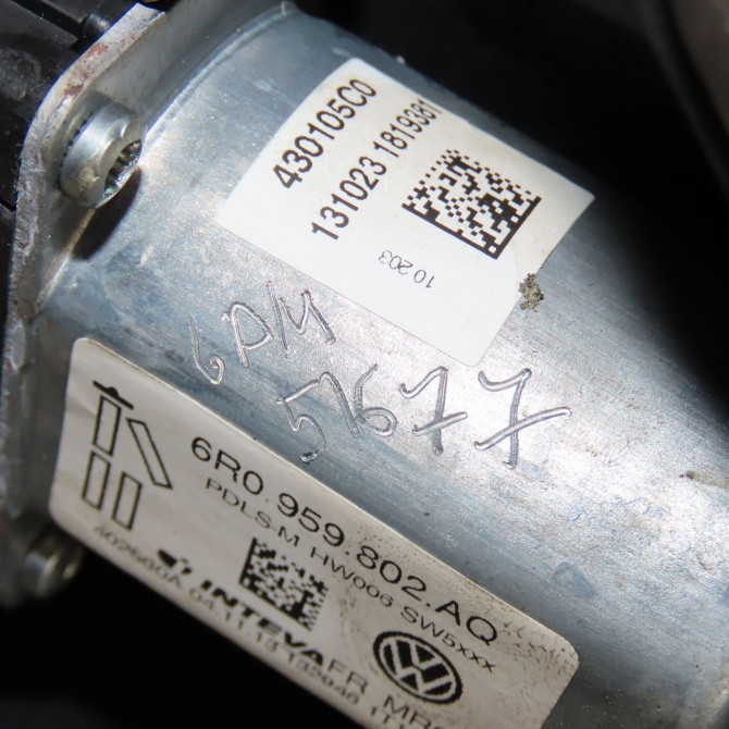 Mecanisme + moteur lève-glace avant droit occasion SEAT IBIZA IV IBIZA IV Phase 2 2012-02-01->2016-03-31 1.6 TDI 90ch 6J3837462 5