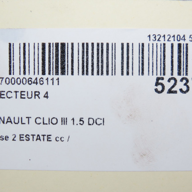 occasion RENAULT CLIO III phase 2 ESTATE 03-2009->12-2014 1.5 DCI 75ch 166000897R 6