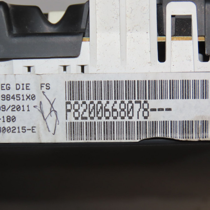 Compteur occasion RENAULT MODUS Phase 2 01-2008->12-2012 1.5 DCI 75ch 8200668078 4