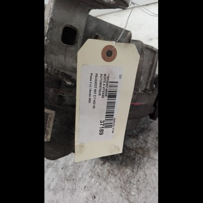 Boîte à vitesse automatique occasion PEUGEOT 607 Phase 2 09-2004->12-2010 2.7 HDI V6 204ch 2222ZQ 5