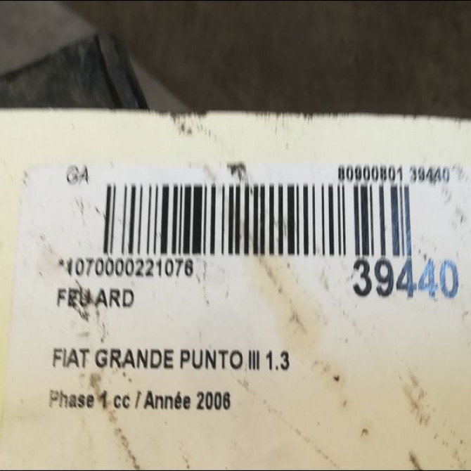 Feu arrière droit occasion FIAT GRANDE PUNTO III Phase 1 09-2005->12-2013 1.3 D MULTIJET 16v 75ch 51701590 3
