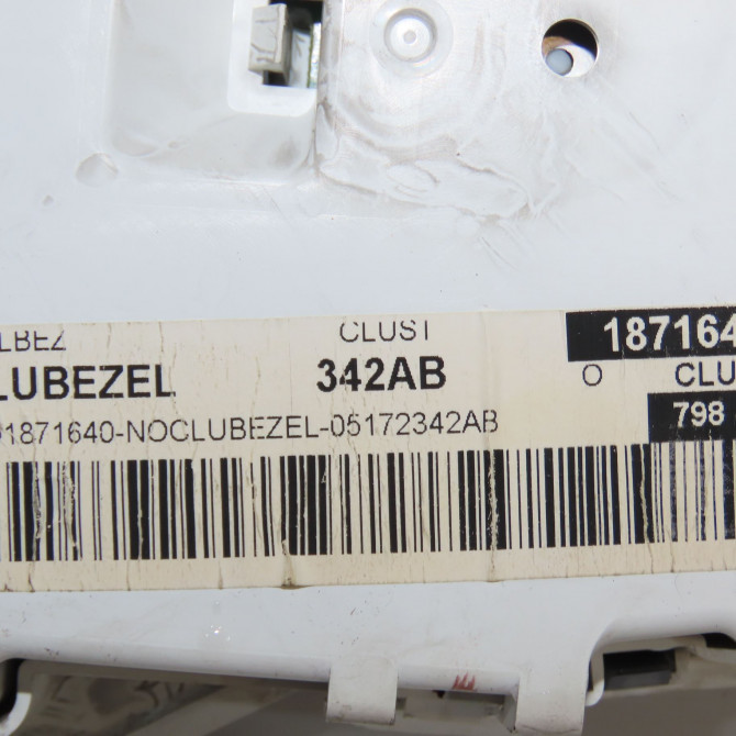 Compteur occasion JEEP PATRIOT Phase 1 11-2007->12-2010 6