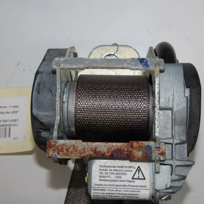 Ceinture avant droite occasion JEEP PATRIOT Phase 1 11-2007->12-2010 2