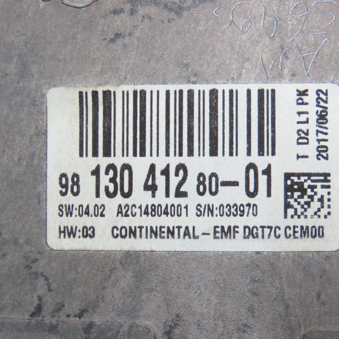 Autoradio occasion PEUGEOT EXPERT III phase 1 03-2016->... 2.0 BLUEHDI 120ch 1698422480 4